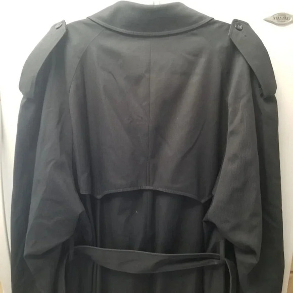 Vintage  Aquascutum Navy Belted Trenchcoat - Picture 14 of 16